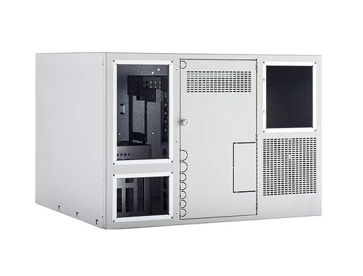 HLA High Level Mechanical Assembly Cabinet with Powder Painting Finish DIN Rail Brackets and Louvered Ventilation Grilles for Robot Control System