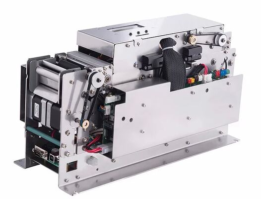 Precision Magnetic Media Ticket Mechanism with Thermal Print Engine and Magnetic Read/Write Head for Modular Maintenance