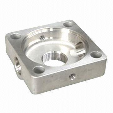 Buon prezzo Precisione CNC Machined Manifold Base Plate AL6061 Aluminio Con Hard Anodizing Finish in linea