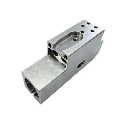 Good price Bright Smooth Surface Finish Precision CNC Machined Fluid Manifold Block online