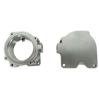 Buen precio Juego de cubiertas de carcasa de motor con acabado de aluminio mecanizado brillante, mecanizado de precisión CNC en línea