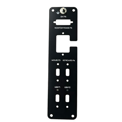Goede prijs Computerscherm Interface Panel Precision Metal Sheet I O Panel online